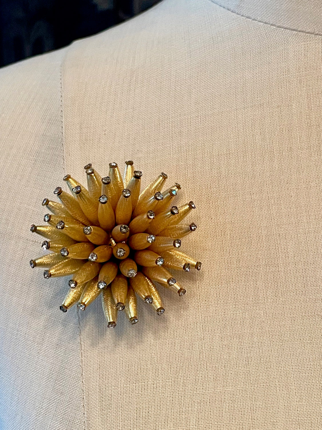 Sea Urchin Brooch c1960s