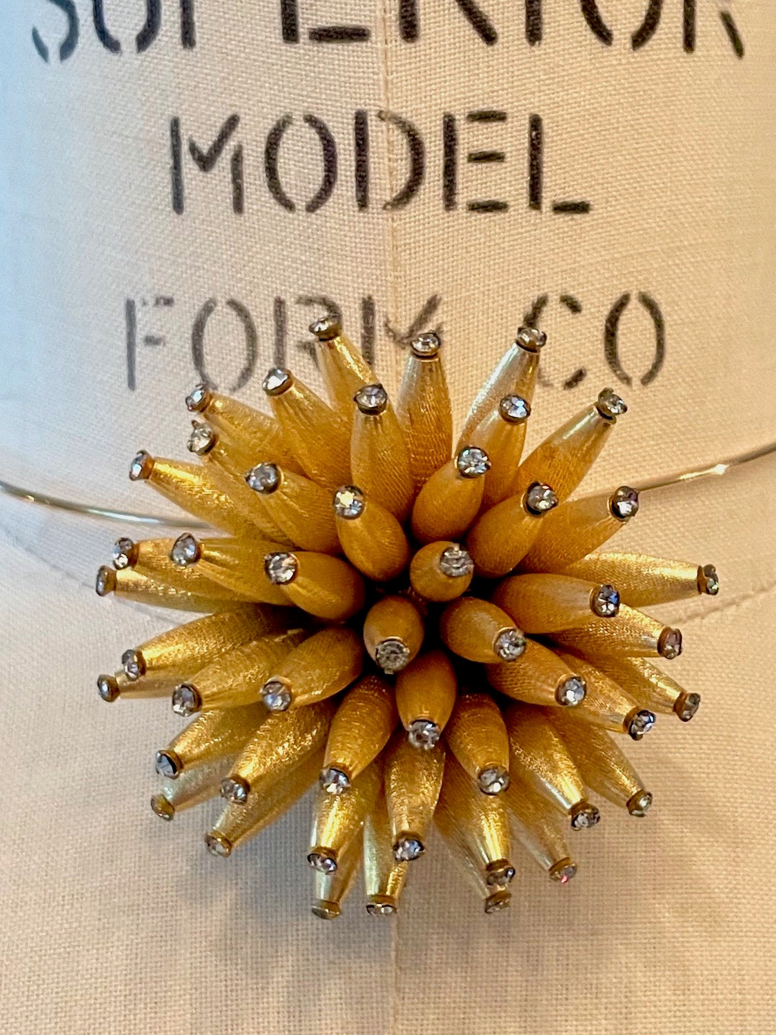 Sea Urchin Brooch c1960s