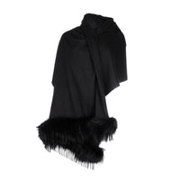 Cashmere Shawl with Fox