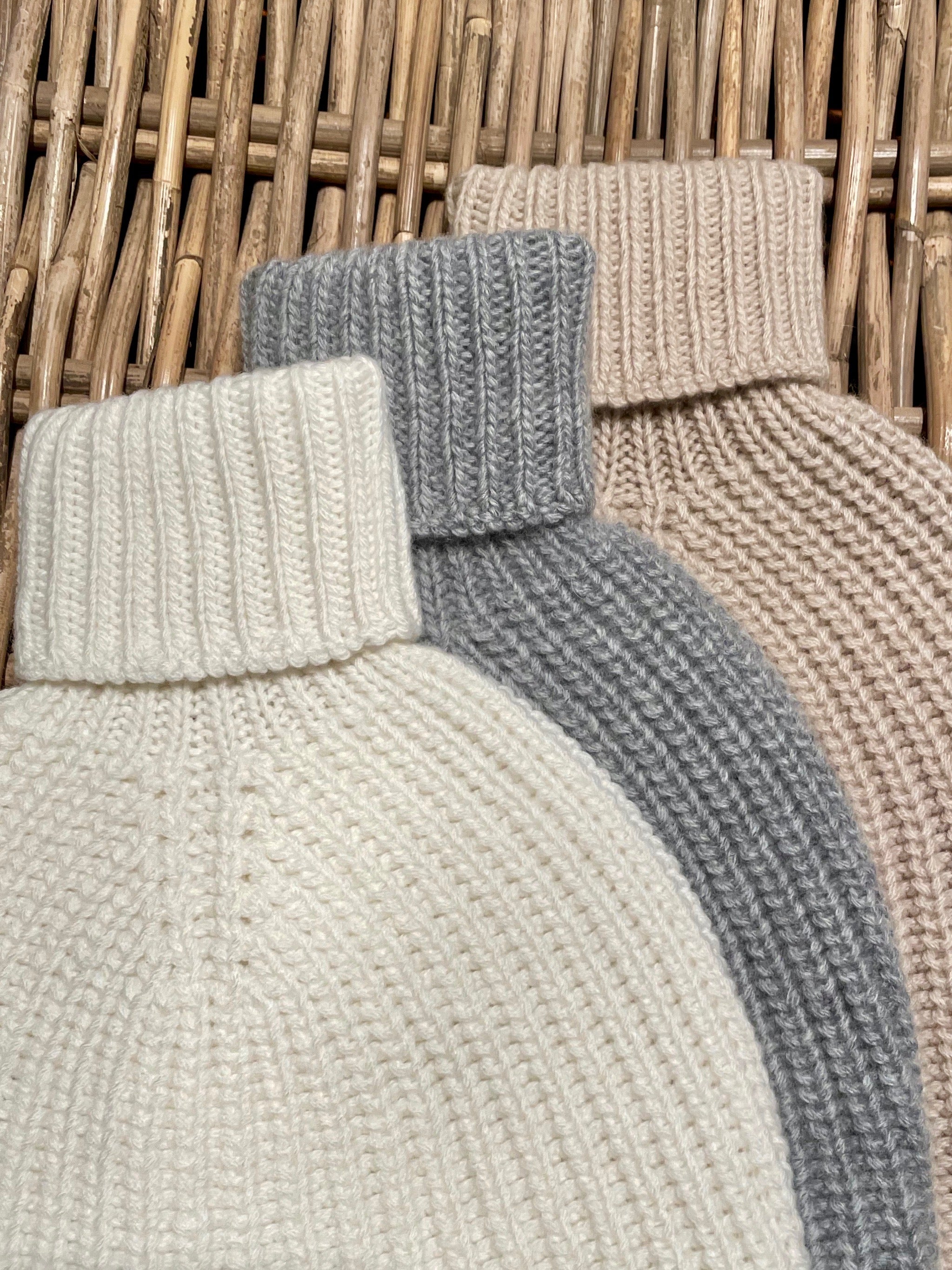 Cashmere and Fox Hot Water Bottle