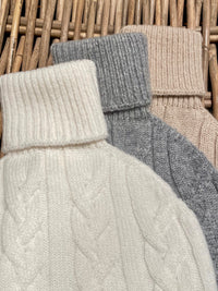 Cashmere and Fox Hot Water Bottle
