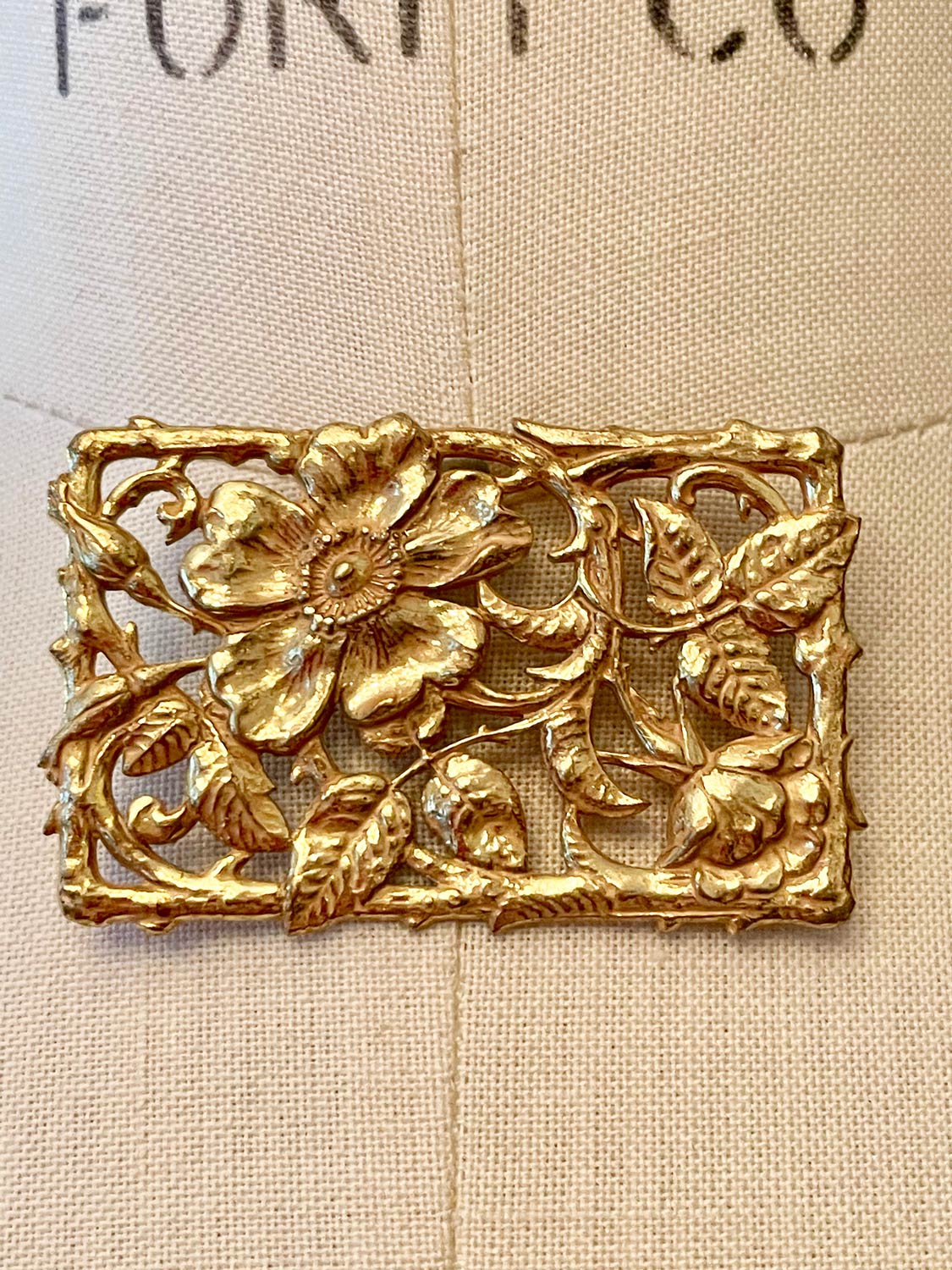 Floral Brooch, c1950s