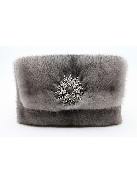 Mink best sale clutch bag
