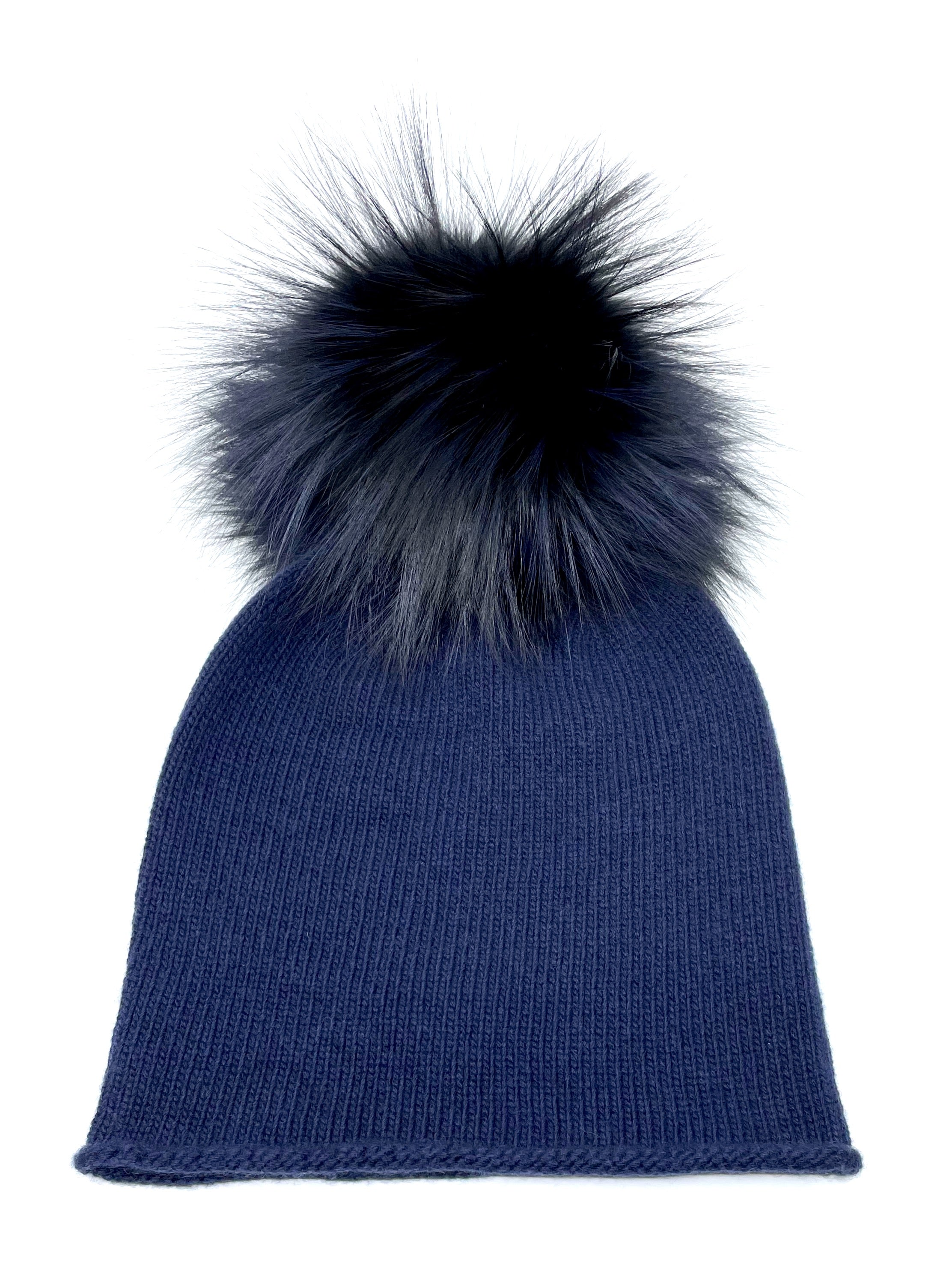 Cashmere Stole with Fox Fur Trim – Chasseur NYC