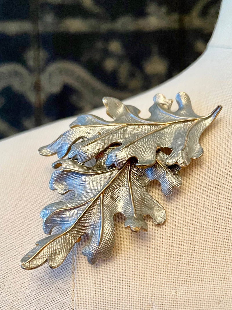 Castlecliff Leaf Brooch, c1960s