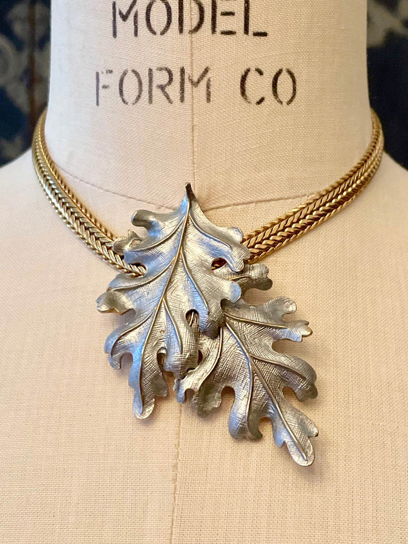 Castlecliff Leaf Brooch, c1960s
