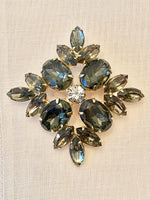 Austrian Crystal Brooch, c1950s