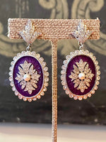 Pendant Earclips, Vendôme c1960s