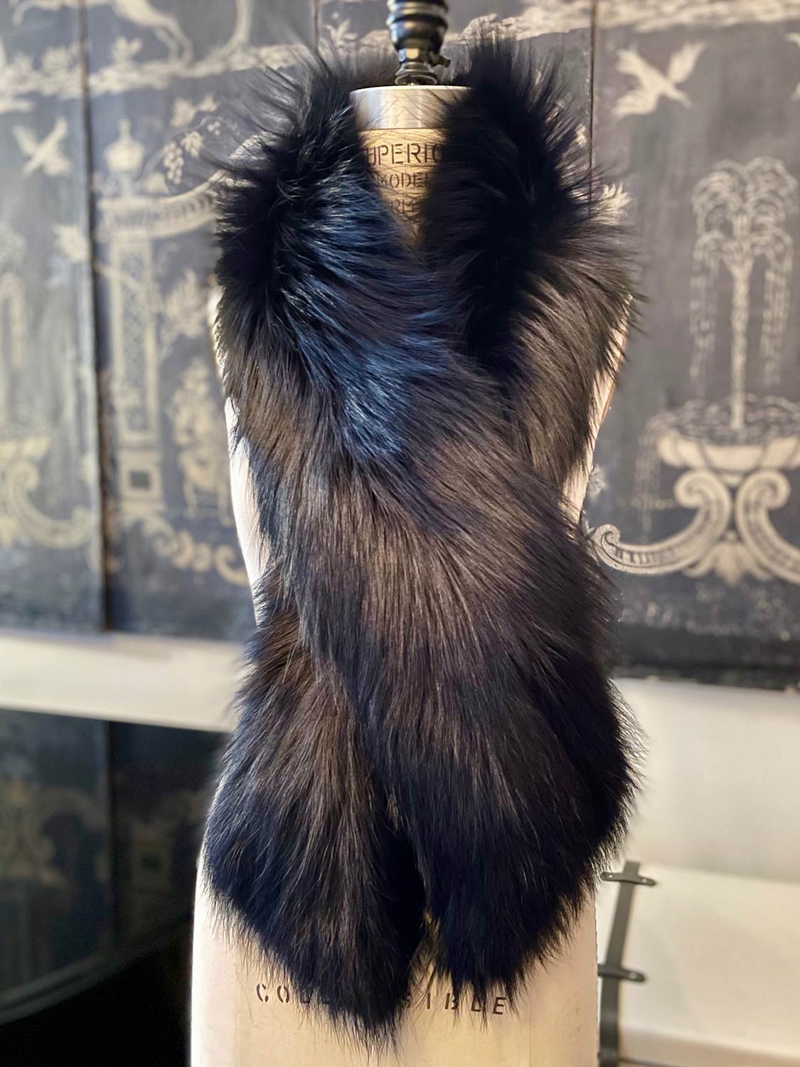 Long Fox Scarf – Chasseur NYC